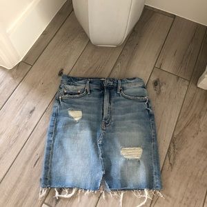 Mother Denim Skirt